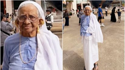 ഇത് സിംഗപ്പൂരോ അതോ കോഴിക്കോട്ടങ്ങാടിയോ! ഇതാരപ്പാ...; കുഞ്ഞിത്തായുടെ നടത്തം കണ്ട് എല്ലാവർക്കും അത്ഭുതം