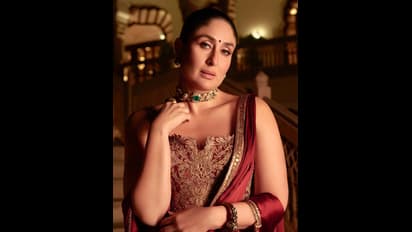 IIFA 2025: Kareena Kapoor shines in royal red, gold Indo-Western outfit