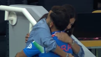 India lift 3rd Champions Trophy title: Virat Kohli hugging Anushka Sharma after sets internet abuzz (WATCH)