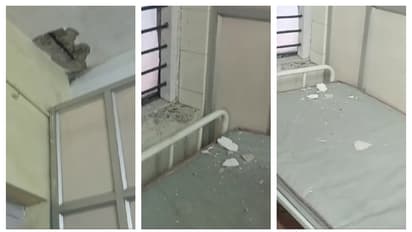 എറണാകുളം ജന.ആശുപത്രി കെട്ടിടത്തിന്‍റെ മേല്‍ക്കൂരയില്‍ നിന്ന് കോണ്‍ക്രീറ്റ് അടർന്നു വീണു; ആര്‍ക്കും പരിക്കില്ല