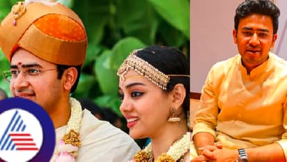 Tejasvi Surya faces backlash from farmers over 'bouquets are national waste' remark in wedding invite