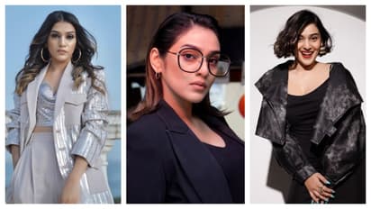 RJ Mahvash hairstyle