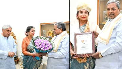 Shabana Azmi honoured with Lifetime Achievement Award at 16th International Film Festival held in Bengaluru
