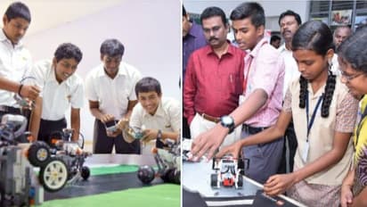 பள்ளி வகுப்பறையிலும் இனி ரோபோடிக்ஸ்.! கல்வி வளர்ச்சியில் அடுத்த இலக்கை அடையும் மாணவர்கள்