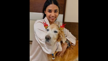 ಸಪ್ತಮಿ ಗೌಡ ಪ್ರೀತಿಯ ಸಿಂಬಾ ಗುಂಡು ಇನ್ನಿಲ್ಲ; ಫೋಟೋ ಹಂಚಿಕೊಂಡು ಕಣ್ಣೀರಿಟ್ಟ ನಟಿ