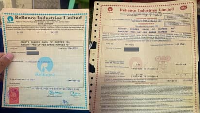 ಮನೆಯಲ್ಲಿ ಸಿಕ್ತು 30 ವರ್ಷ ಹಿಂದೆ ಖರೀದಿಸಿದ್ದ ರಿಲಯನ್ಸ್ ಷೇರುಗಳ ದಾಖಲೆ: ಈಗ ಇವುಗಳ ಬೆಲೆ ಎಷ್ಟು?