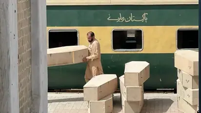Is Pakistani Army hiding Jaffar Express train attack toll? 100s of empty coffins in Quetta raise suspicion