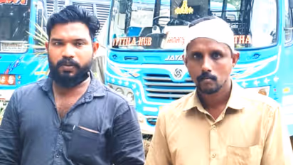 ഉന്നത പൊലീസുകാരന്റെ ഭാര്യയുടെ പേരിലുള്ള ബസിൽ ലഹരി വസ്തുക്കൾ, ജീവനക്കാർ അറസ്റ്റിൽ, പെർമിറ്റ് റദ്ദായേക്കും 