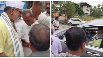 നെയ്യാറ്റിൻകരയിൽ മഹാത്മാഗാന്ധിയുടെ കൊച്ചുമകൻ തുഷാർ ഗാന്ധിയെ തടഞ്ഞ് ആർഎസ്എസ്-ബിജെപി പ്രവർത്തകർ