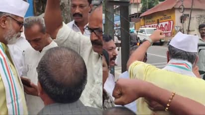 Mahatma Gandhi's grandson Tushar Gandhi claims Sangh spreading 'cancer'; gets heckled by activists in Kerala