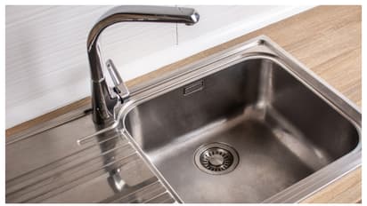 സിങ്ക് എളുപ്പത്തിൽ വൃത്തിയാക്കാം; ഇങ്ങനെ ചെയ്താൽ മതി