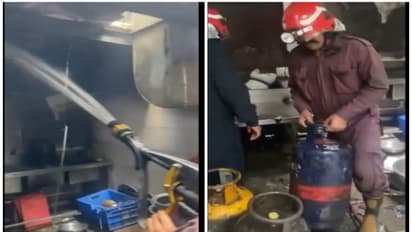 Fire at Connaught Place restaurant in Delhi injures six, LPG leak suspected (WATCH)