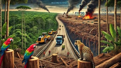 Blatant Irony: Thousands of trees cut down in Amazon rainforest to welcome 'climate summit' attendees