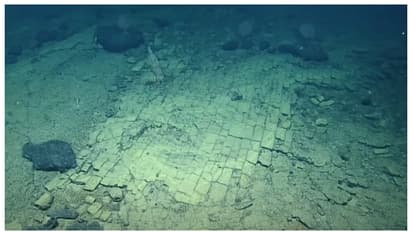 ഇതാണ് അറ്റ്‍ലാന്‍റിസിലേക്കുള്ള വഴി; കടലാഴങ്ങളില്‍ മഞ്ഞ ഇഷ്ടികകൾ പാകിയത് പോലെ ഒരു റോഡ്, ഗവേഷകരുടെ വീഡിയോ വൈറൽ 