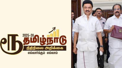 ತಮಿಳುನಾಡು ಬಜೆಟ್ನಲ್ಲಿ ₹ ಚಿಹ್ನೆ ಕೊಕ್ಗೆ ಕಿಡಿ : ಬಿಜೆಪಿ, ಅಣ್ಣಾ ಡಿಎಂಕೆ ಸಭಾತ್ಯಾಗ