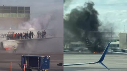 172 യാത്രക്കാരുമായി വിമാനം 29000 അടി ഉയരത്തിൽ, എൻജിനിൽ വിറയൽ, എമർജൻസി ലാൻഡിംഗിന് പിന്നാലെ അഗ്നിബാധ 