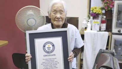 ഇതൊക്കെയാണ് ജീവിതത്തോടുള്ള ആർജ്ജവം; വയസ് 108, ലോകത്തിലെ ഏറ്റവും പ്രായം ചെന്ന പെൺബാർബർ