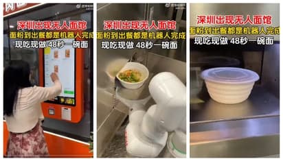 മനുഷ്യരില്ല, യന്ത്രങ്ങൾ മാത്രം;  ഓർഡർ നൽകിയാൽ 48 -ാം സെക്കന്‍റിൽ ഭക്ഷണം കൈയിൽ, വൈറലായി ഒരു റെസ്റ്റോറന്‍റ് 