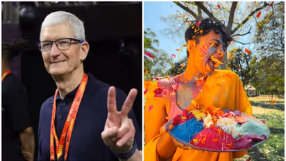 Apple CEO Tim Cook wishes Happy Holi with vibrant pic shot on iPhone by Indian CEO Kushagra Tiwari. SEE post