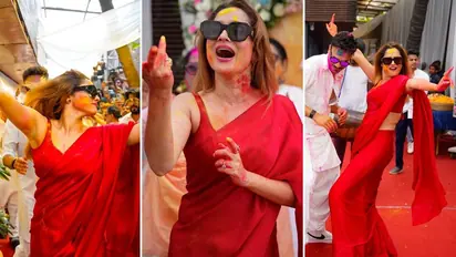 PHOTOS and VIDEO: DRUNK Ankita Lokhande TROLLED for her Holi party? Read netizens comments