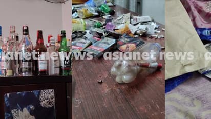 തമീം ഹോസ്റ്റൽ സ്ഥിരം ലഹരി കേന്ദ്രം; മുറിയിൽ നിറയെ മദ്യക്കുപ്പികൾ, കഞ്ചാവുമായി പിടിയിലായത് കൊല്ലം സ്വദേശി