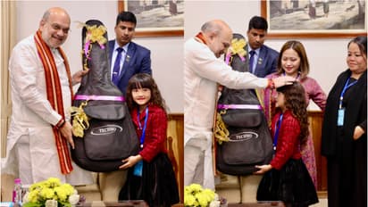 Love for Bharat unites us all: Amit Shah gifts guitar to Mizoram's 7-year-old singing sensation