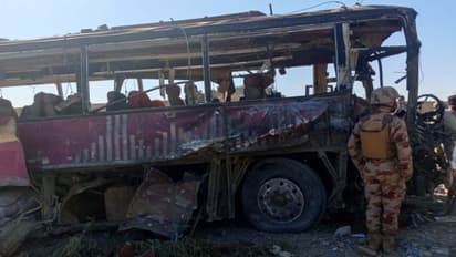 Pakistani military convoy attacked, Baloch Liberation Army claims responsibility, says 90 killed | Videos