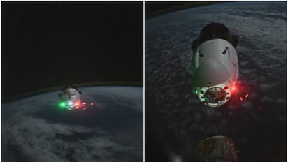 നന്ദി ഡോണ് പെറ്റിറ്റ്! ഡ്രാഗൺ പേടകം ബഹിരാകാശ നിലയത്തിൽ ഡോക്ക് ചെയ്തത് ഇങ്ങനെയാണ്, അവിശ്വസനീയ കാഴ്ച