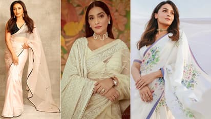 White Saree best care tips to remain shiny and new for 100 years