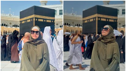 Hina Khan performs Umrah at Mecca amid cancer fight, inspires fans with her courage and faith [PHOTOS]