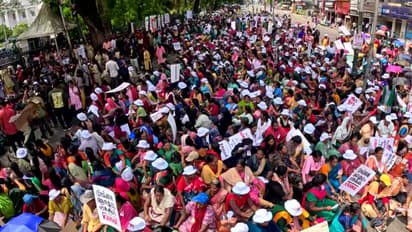 മൂന്നാം ഘട്ടത്തിലേക്ക് ആശമാരുടെ സമരം: ഈ മാസം 20 മുതൽ അനിശ്ചിതകാല നിരാഹാരം; മൂന്ന് പേർ സമരമിരിക്കും