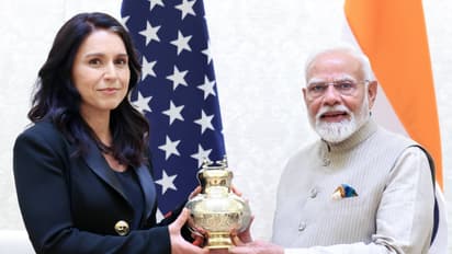 Tulsi Gabbard meets PM Modi