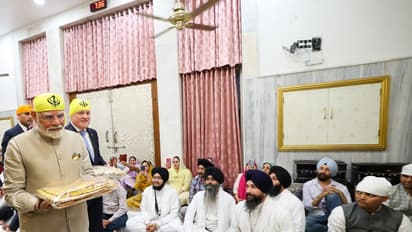 நியூசிலாந்து பிரதமருடன் ரகாப் கஞ்ச் குருத்வாராவில் பிரதமர் மோடி!