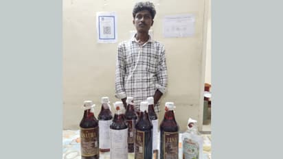 ലക്ഷ്യം ചില്ലറ വില്‍പ്പന, 7.500 ലിറ്റര്‍ വിദേശ മദ്യവുമായി യുവാവ് പിടിയില്‍