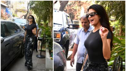 (PHOTOS) Jacqueline Fernandez spotted in casual attire with no-makeup look; Fans admire her youthful glow 