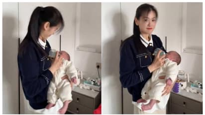 39 -കാരിയായ മുത്തശ്ശിയും കുഞ്ഞും; ചിത്രം കണ്ട് അമ്പരന്ന് സോഷ്യൽ മീഡിയ