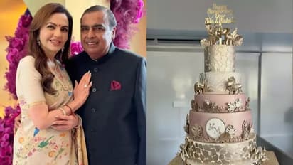 Mukesh-Nita Ambani: 40वीं एनवर्सरी पर 30Kg का 6-टियर वंतारा थीम केक, क्या है इसकी खासियत? 