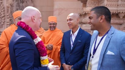 நியூசிலாந்து பிரதமர் கிறிஸ்டோபர் லக்ஸன் அக்ஷர்தாம் வருகை!