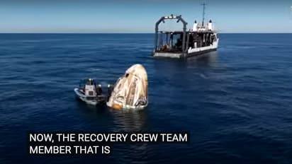 9 ತಿಂಗಳ ಬಳಿಕ ಭೂಮಿಗಿಳಿದ ಸುನೀತಾ ವಿಲಿಯಮ್ಸ್, ರೋಚಕ ಕ್ಷಣಕ್ಕೆ ಸಾಕ್ಷಿಯಾದ ಫ್ಲೋರಿಡಾ ಸಮುದ್ರ