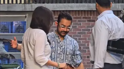 Aamir Khan SPOTTED with Girlfriend Gauri Spratt after confirming their relationship [WATCH VIDEO]