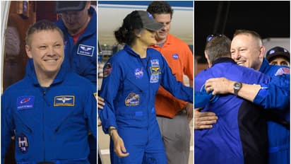 കുശലം പറഞ്ഞ് സുനിത, ആലിംഗനം ചെയ്ത് ബുച്ച്; എല്ലാവരും പൊളി വൈബ്! ഹൂസ്റ്റണില്‍ നിന്ന് ആദ്യ ചിത്രങ്ങള്‍