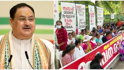 ആശാ വര്ക്കര്മാരുടെ ഇന്സെന്റീവ് വർദ്ധന എപ്പോൾ? വ്യക്തമാക്കാതെ ജെപി നദ്ദ, പരിഗണിക്കാമെന്ന് മറുപടി