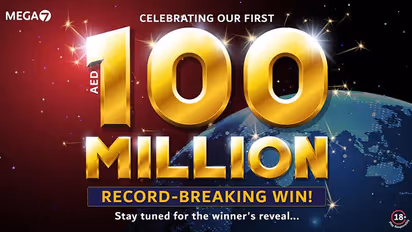 Emirates draw makes history: First-ever AED 100 million jackpot winner revealed!