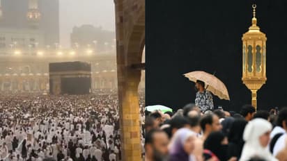 മക്കയിൽ കനത്ത മഴ, റെഡ് അലർട്ട്, മഴയുടെ സുന്ദര ദൃശ്യങ്ങൾ പകർത്തി ഹറമുകളിലെത്തിയ തീർത്ഥാടകർ