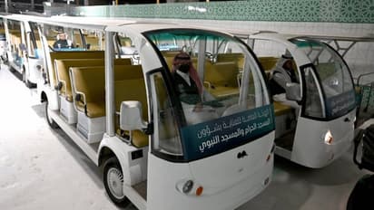 മക്ക ഹറമിൽ ‘ഗോൾഫ്’വണ്ടികൾക്ക് ഇനി ഇ-ബുക്കിങ് മാത്രം