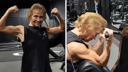 മുത്തശ്ശി വേറെ ലെവൽ; പ്രായമെത്രയായാൽ എന്താ? ഫിറ്റ്നെസ്സിൽ നോ കോംപ്രമൈസ്, വയസ് ഊഹിക്കാനാവില്ല