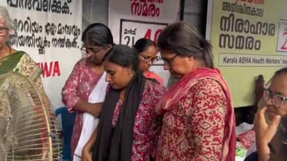 ആശാ വർക്കർമാരുടെ നിരാഹാര സമരം മൂന്നാം ദിവസത്തിലേക്ക്; സമരം നടത്തുന്നവരുടെ ആരോഗ്യനിലയിൽ ആശങ്ക