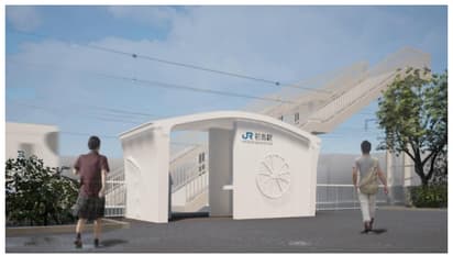 ആറ് മണിക്കൂർ കൊണ്ട് ഒരു റെയിൽവേ സ്റ്റേഷൻ നിർമ്മിക്കാൻ ജപ്പാൻ;  ആദ്യത്തെ 3 ഡി പ്രിന്‍റഡ് റെയിൽവേ സ്റ്റേഷൻ 