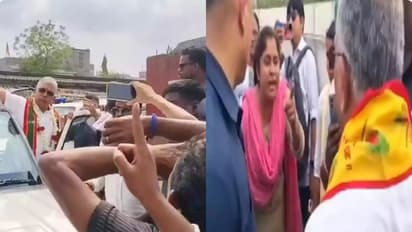 Dilip Ghosh threatens to 'choke' woman protester in fiery road inauguration clash, WATCH viral video
