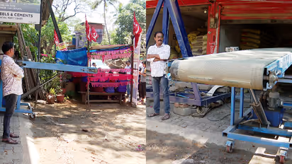 ഷൊർണൂരിൽ സിമന്‍റ് കടയിൽ കയറ്റിറക്ക് യന്ത്രം സ്ഥാപിച്ചതിലെ തര്‍ക്കം, സിഐടിയു സമരം തുടരുന്നു; നാളെ ചർച്ച